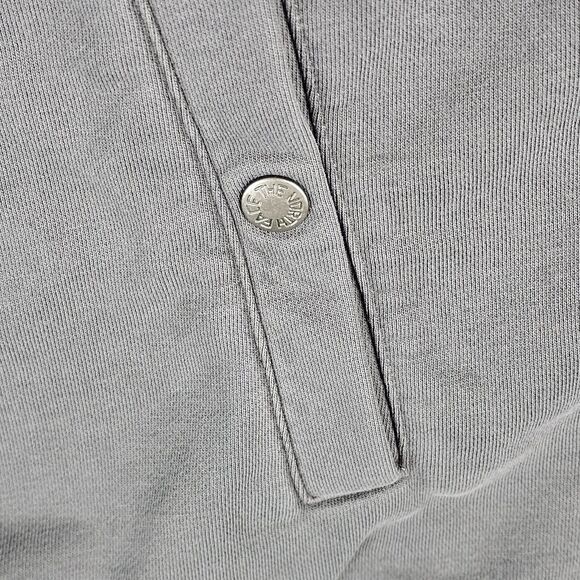 North Face Hoodie Mens Medium Pullover Knit Drawstring Big Back Logo Hiking - Picture 8 of 12